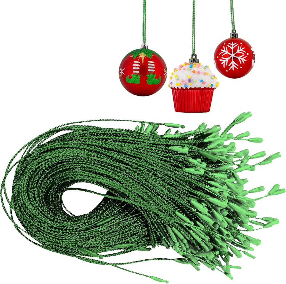 R’ND Toys Christmas Ornament Hooks – Tree Easy Ribbon Snap Fastening Metallic De