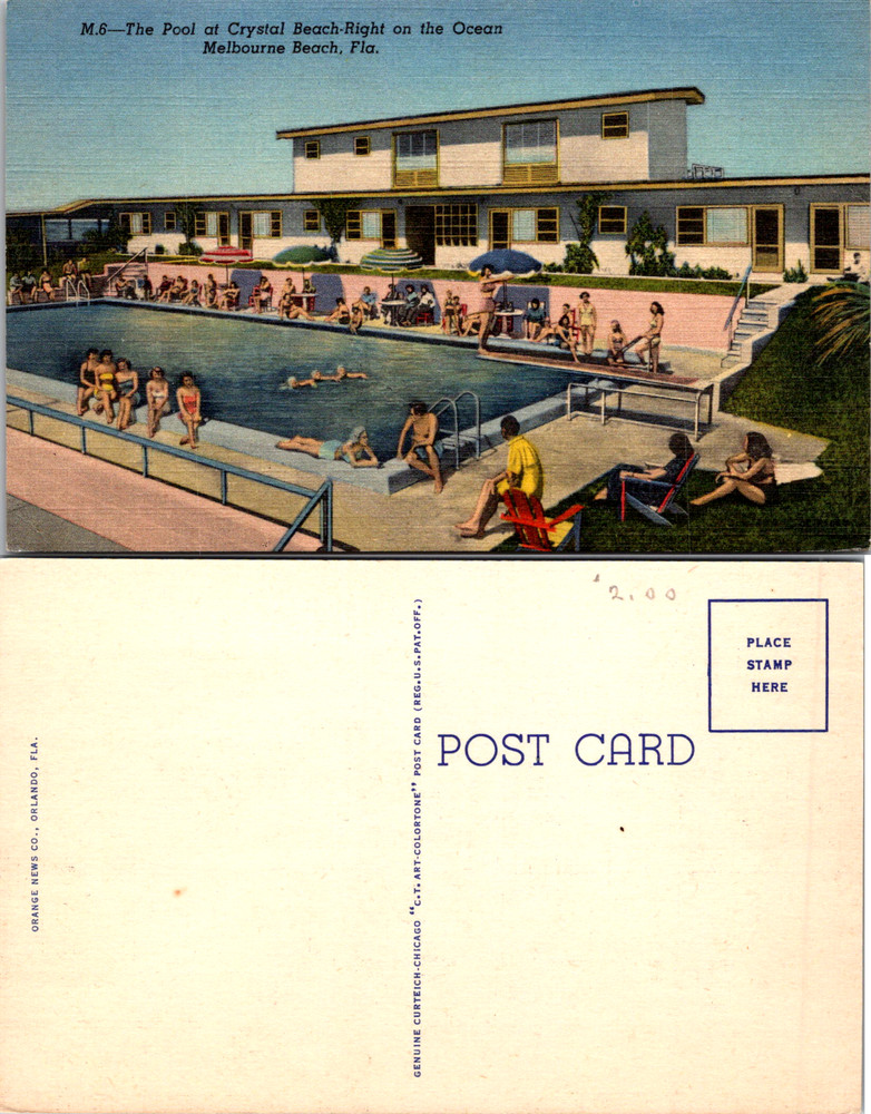 Old Vintage Postcard