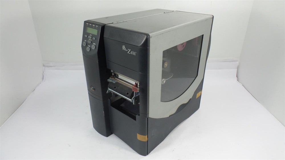 Zebra Z4M Thermal Barcode Label Printer Z4M71-0011-2001 Fully Functional