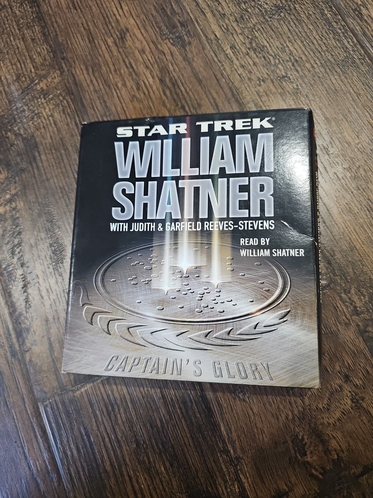 Captain's Glory by William Shatner, Garfield & Judith Reeves-Stevens CD Abridged