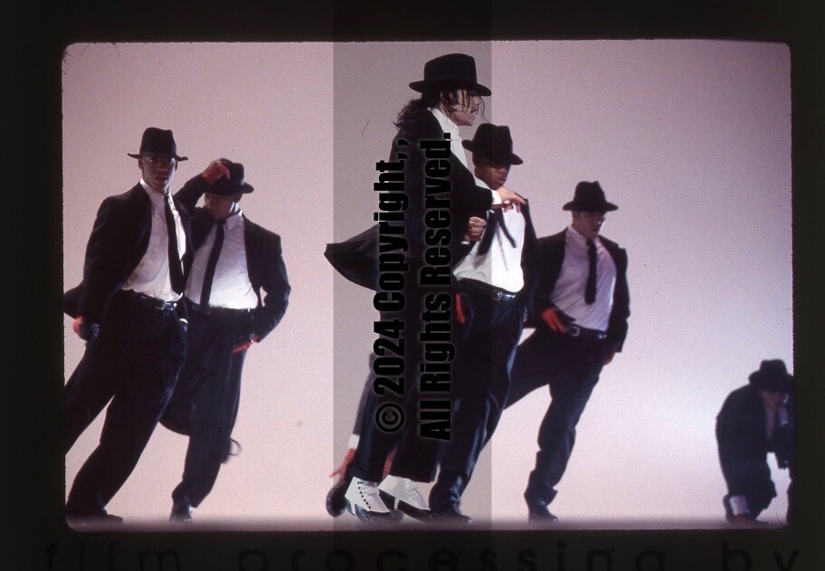 Michael Jackson IN CONCERT ORIGINAL VINTAGE 35mm SLIDE TRANSPARENCY PHOTO #708