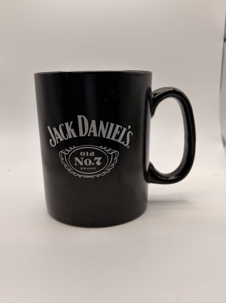 Jack Daniels Old No 7 Black Coffee Mug Cup Black