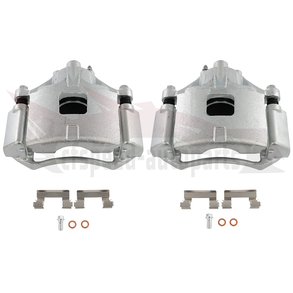 2005-2009 Buick LaCrosse Front Brake Calipers with Brackets - Pair
