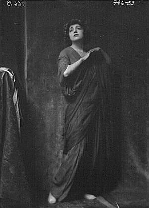 Photo:Helen Freeman 1915 Portrait Photograph Woman by Arnold Genthe
