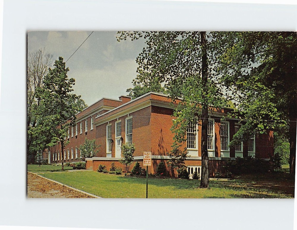 Postcard Frohring Music Building Hiram College Hiram Ohio USA
