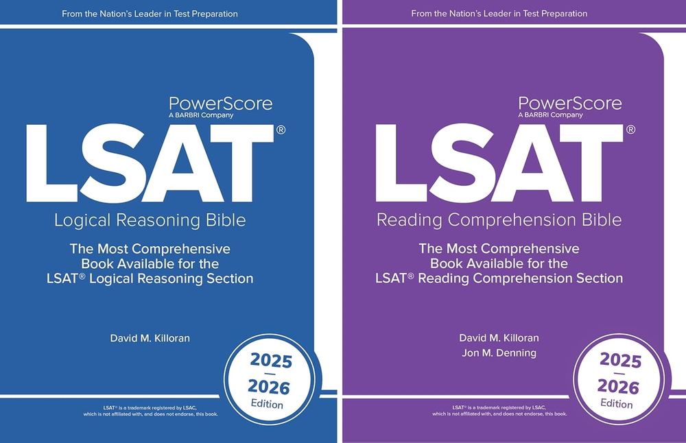 The Powerscore LSAT Bible Duology 2025-2026: Prep Strategies for Each Section of