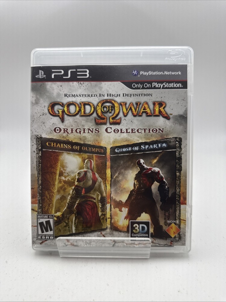 PS3 PlayStation 3 -God of War Origins Collection - CIB - Nice Disc
