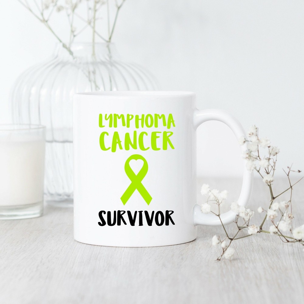 Lymphoma Survivor Cancer Awareness Gift Mug for Warriors & Supporters