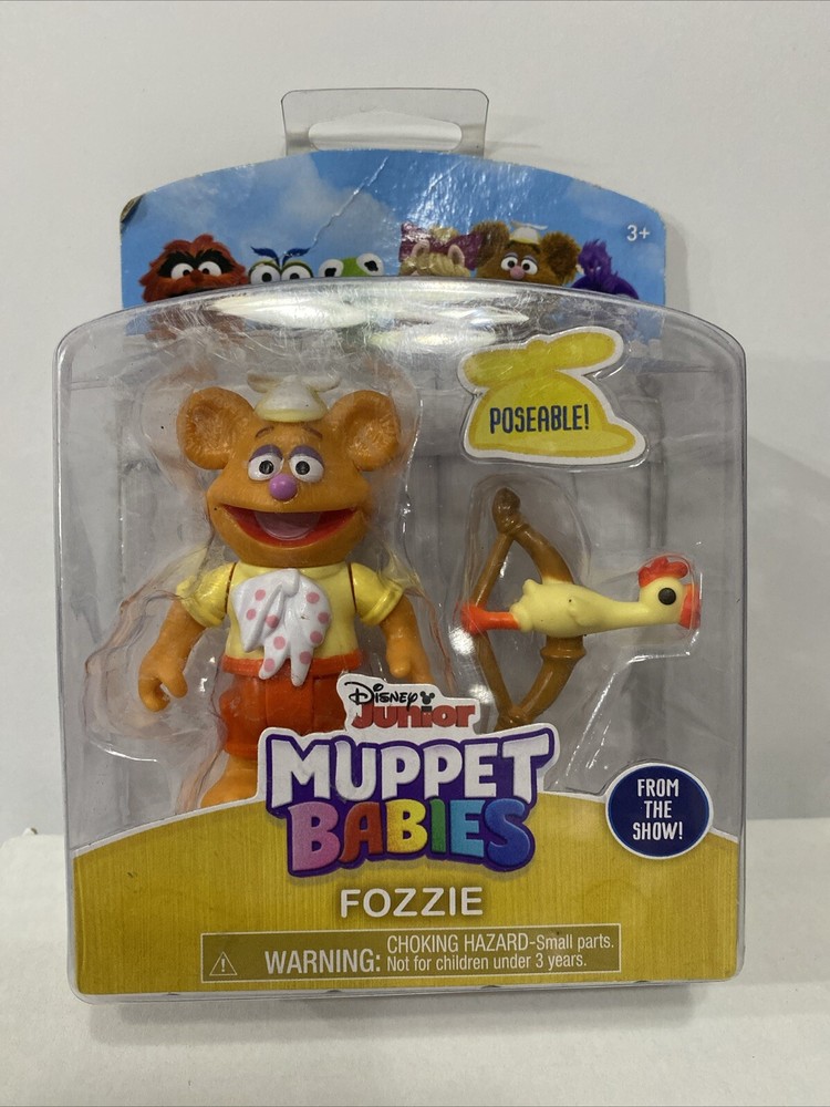 Fozzie Bow Arrow Disney Junior Muppet Babies Poseable 2.5