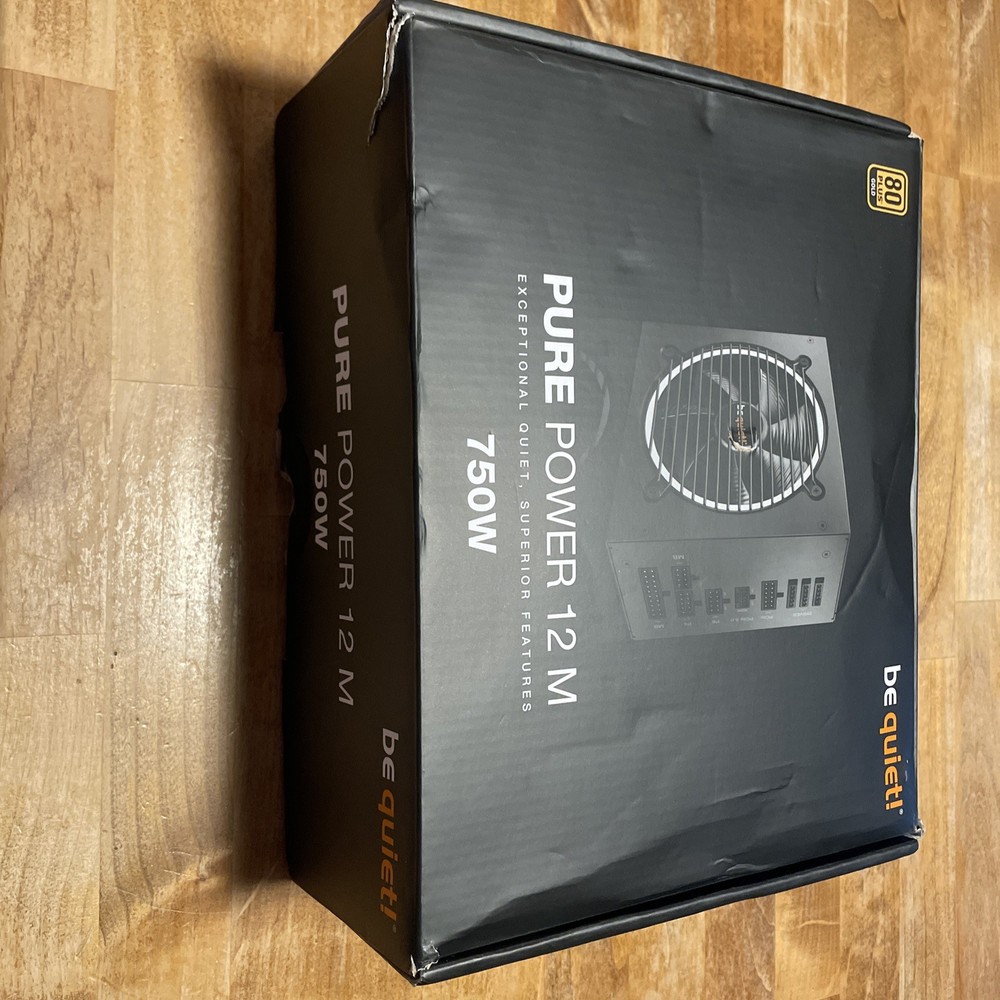 be quiet Pure Power 12 750W ATX3.1/ ATX3.0 Compatible 80 PLUS GOLD