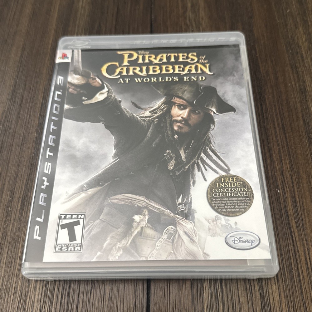 Pirates of the Caribbean At Worlds End PS3 Game Complete Fast Shipping