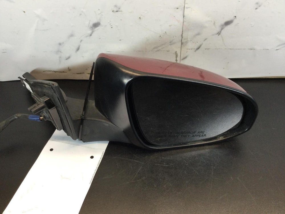 15 16 17 TOYOTA CAMRY Door Mirror Right passenger 1 plug 5 wires burgundy
