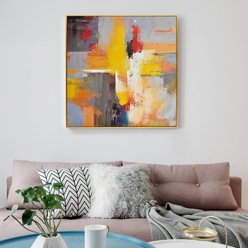 Nordic Pure hand painted Oil Painting Abstract Modern Art Paintings Decorative