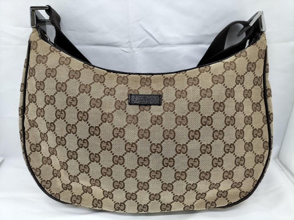 Gucci GG Marmont Mini Leather Shoulder Bag Black