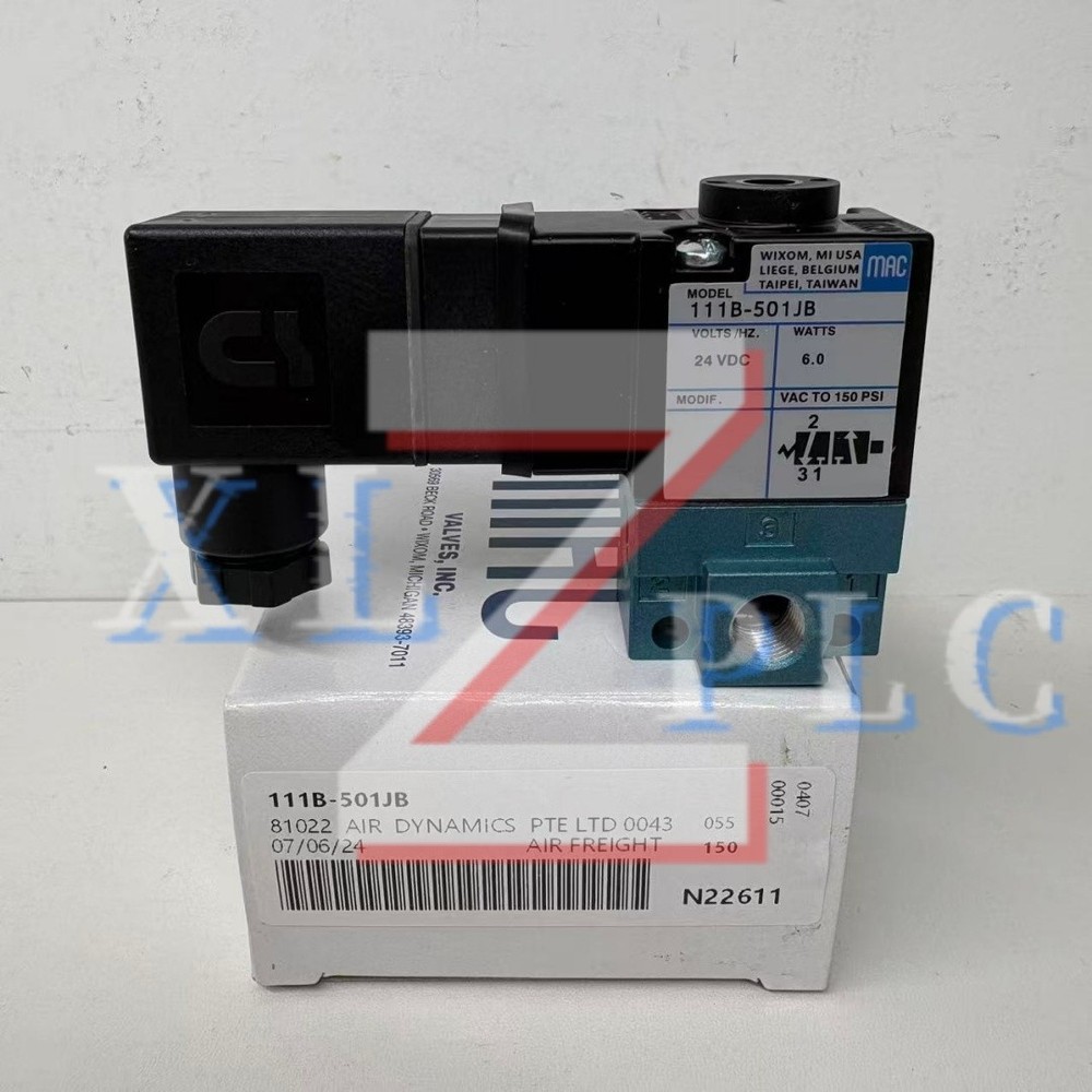 1PCS NEW MAC 111B-501JB solenoid valve In Box*