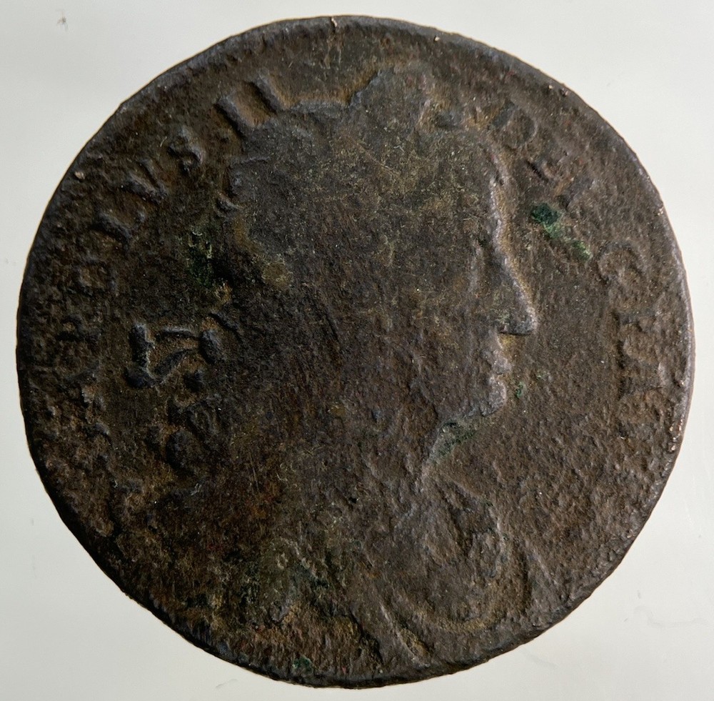 1683 Irish Half-Penny Coin | Collectable Grade