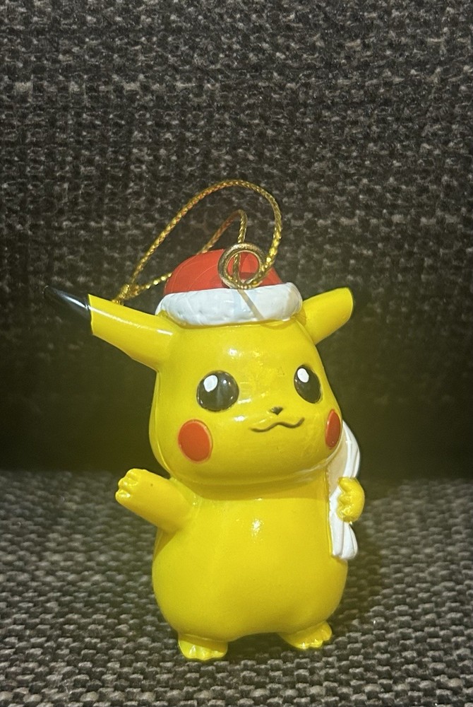 Pokemon Center 1998 Christmas Ornament Pikachu Very Rare Japan Exclusive Tomy