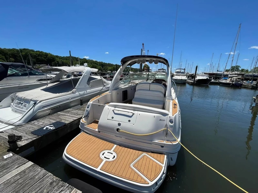 2002-2007 Sea Ray 300 Sundancer Cockpit Swim platform bow 1/4