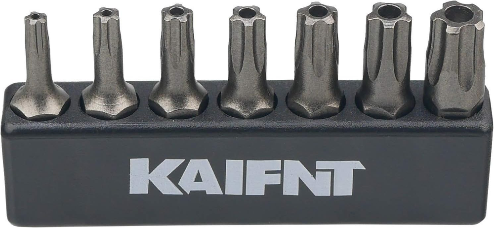 K001 Torx plus 5-Point Tamper-Proof Security Bit Set, 7-Piece