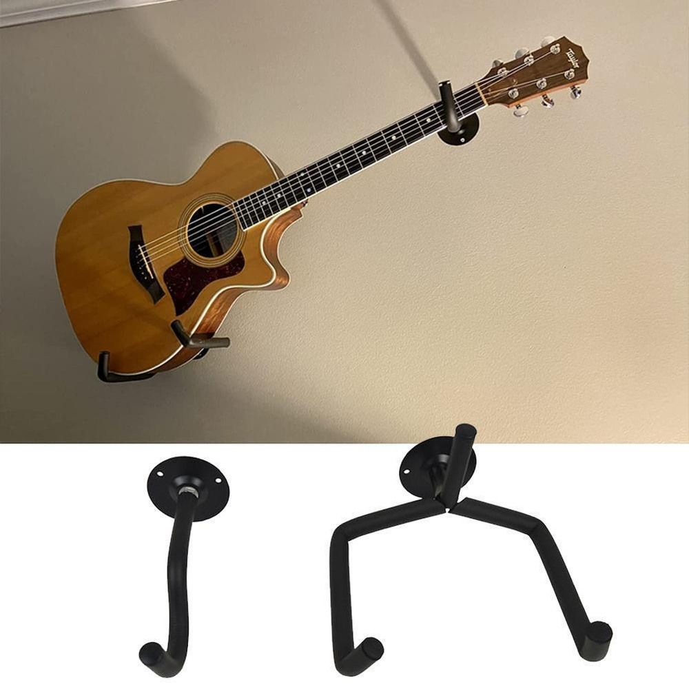 Horizontal Guitar Wall Mounted Holder For Electric R6U8 Support Bass  U1S1