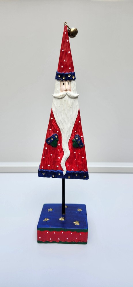 Russ Berrie The Legend of Saint Nicholas #13865 Santa Christmas Figurine Stars