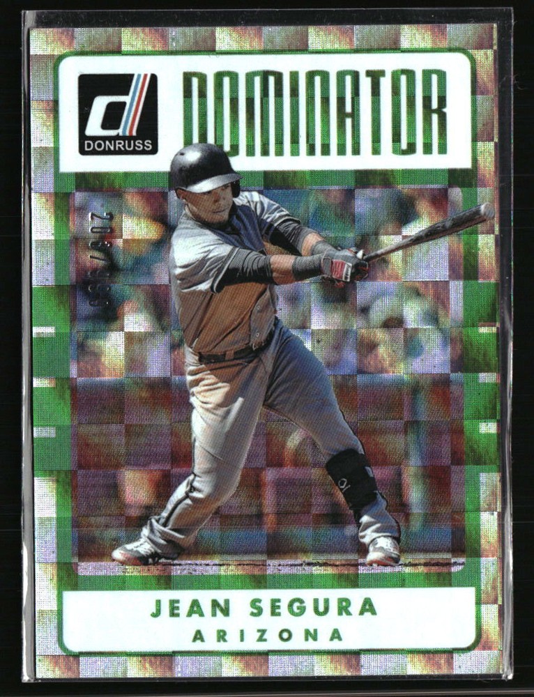 Jean Segura 2017 Donruss D-19 MLB Baseball Trading Card