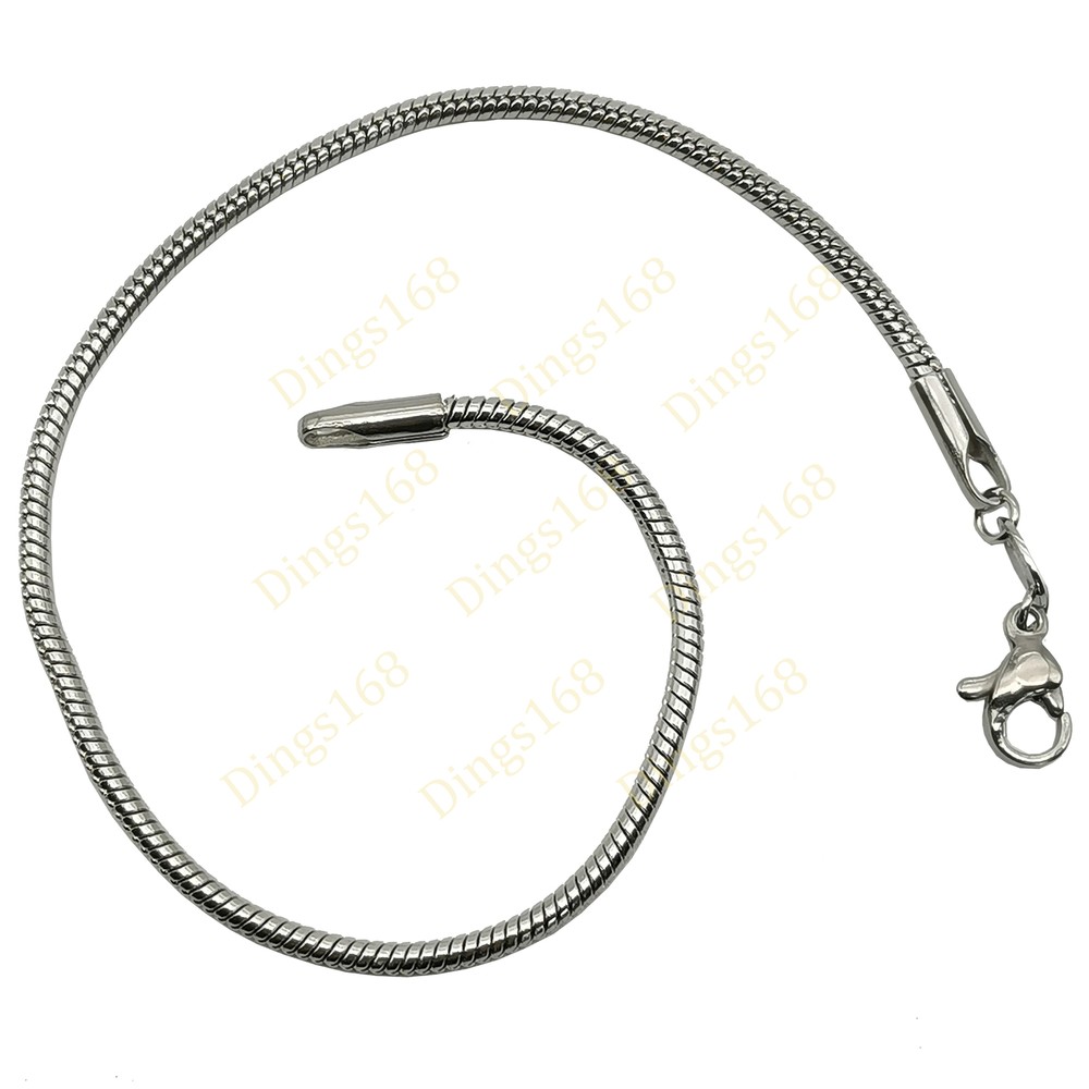Unisex 925 Sterling Silver Tarnish-Resist 9 inch 2mm Snake Chain Bracelet/Anklet