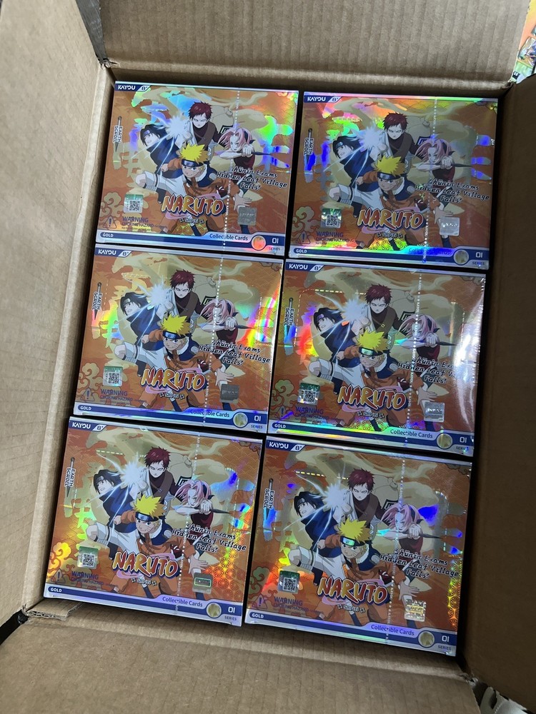 Kayou Naruto Earth Scroll Series 1 English Box (1 Box, 20 Packs) | US Version