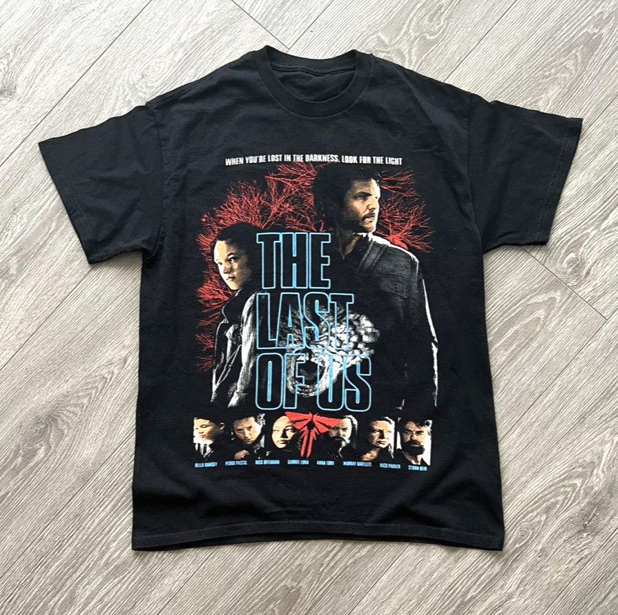 The Last of Us T-Shirt Video Game Promo Graphic Tee Movie Unisex S-5XL