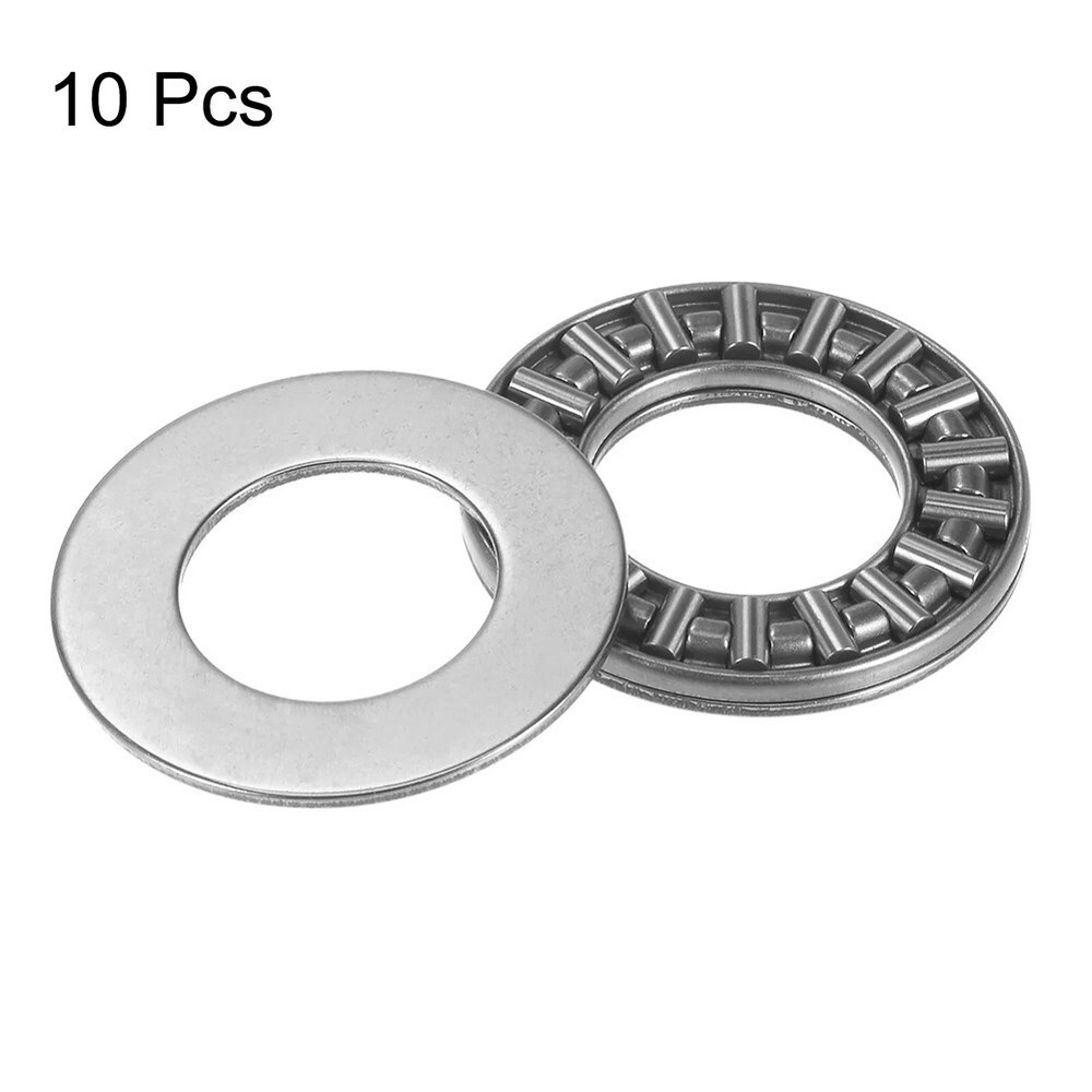 Heavy Load Accommodation AXK1024 Thrust Needle Roller Bearings 10pcs Bundle-image