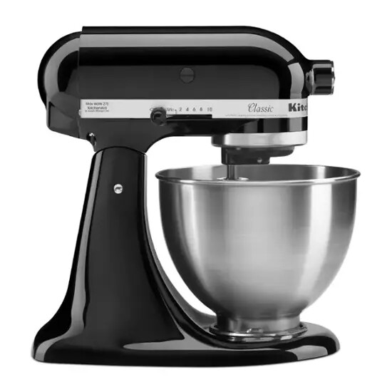 KitchenAid K45SSOB Standalone Mixer - Onyx Black