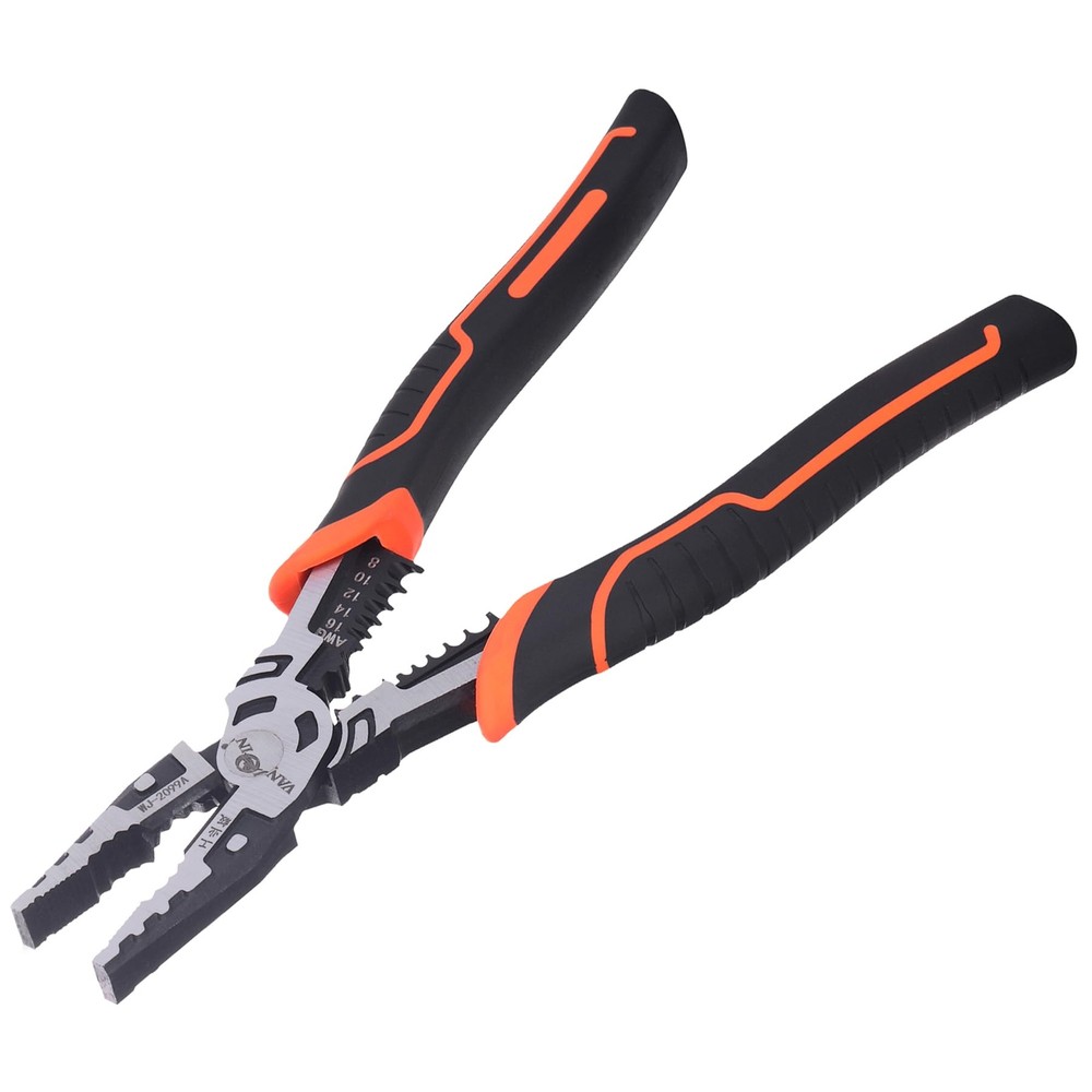 9 inch Linemans Pliers, Combination Linemans Pliers with Stripper and Crimper...