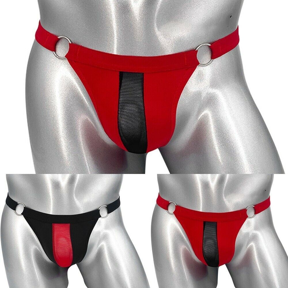Mens Sexy Briefs G-string Underwear Ultra-thin Thong Panties Bikini Lingerie