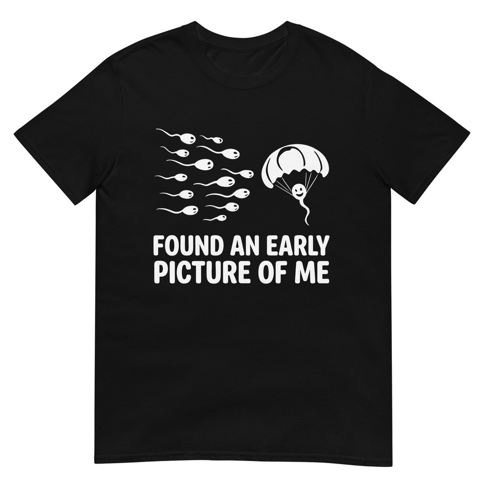 Found an Early Picture of Me Skydiving Funny T-Shirt