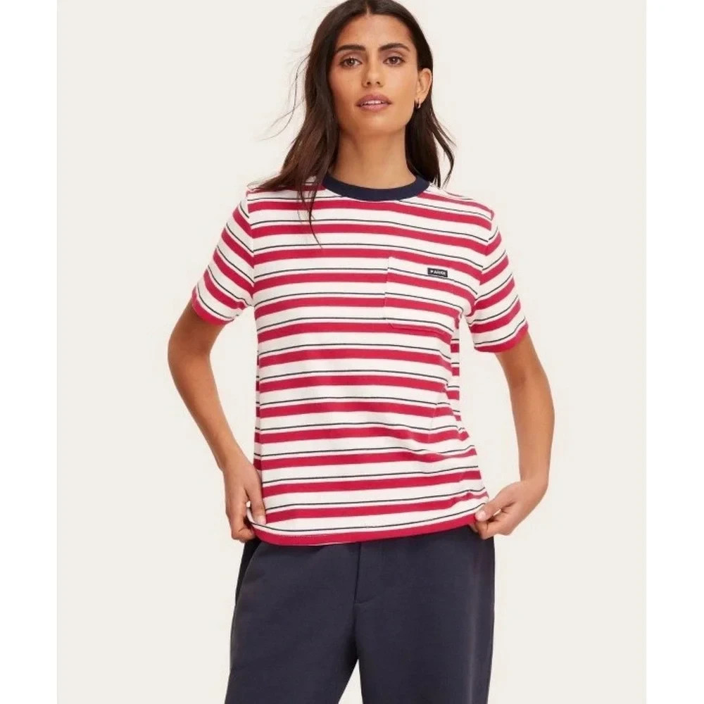 Parke x Target Short Sleeve Crewneck T- Shirt Red - Small - New w Tags