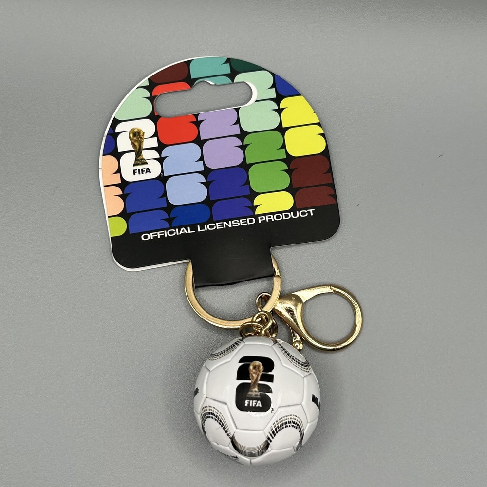 Official FIFA 2026 World Cup Soccer Ball Keychain