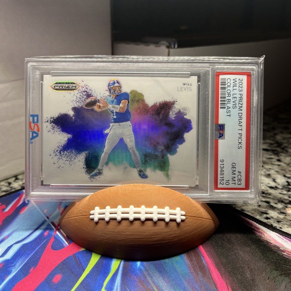 2023 Panini Prizm Draft Picks Will Levis Color Blast Case Hit CB-3 PSA 10 GEM MT