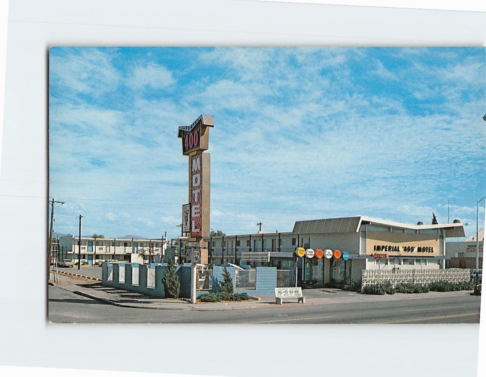 Postcard Imperial 400 Motel Tucson Arizona USA
