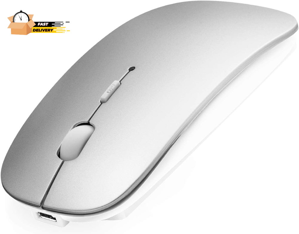 Wireless Bluetooth Mouse for Laptop, iPad, iPhone, Mac & Android Devices