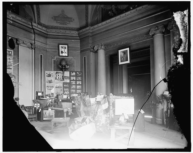 Union Station Italian Display Presidents Room 1910s Interior Exhibition