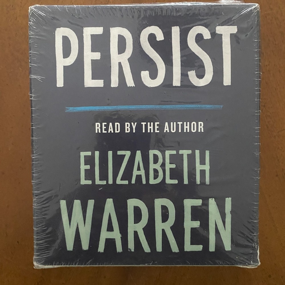 NEW Sealed PERSIST by Elizabeth Warren Audiobook CDs Unabridged 9 Discs