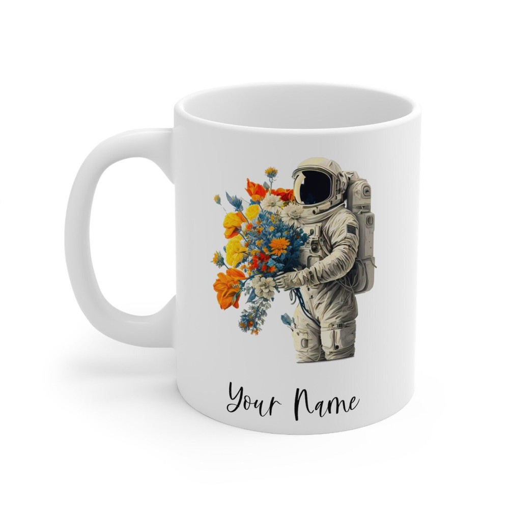 Space Coffee Mug Floral Mug Best Birthday Gift Ideas Halloween Mug Space Tea Cup