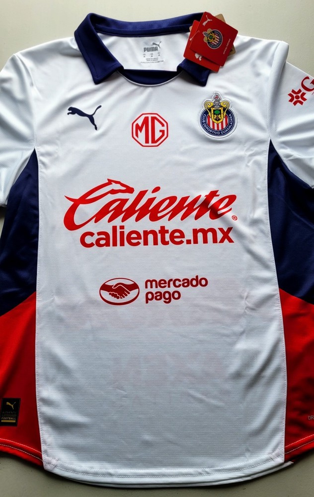 PUMA Men's Chivas Guadalajara 24/25 Away Replica Soccer Jersey Size MEDIUM