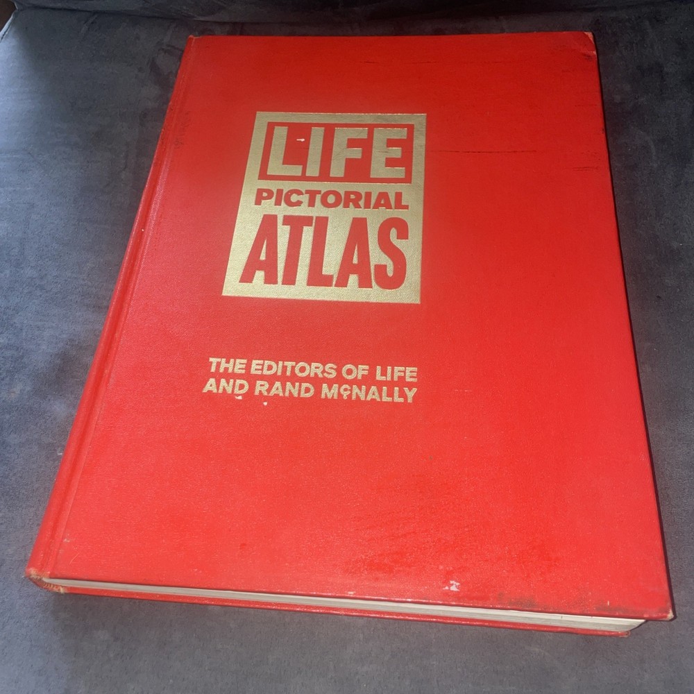 Life Pictorial Atlas of the World 1961  Life and Rand McNALLY