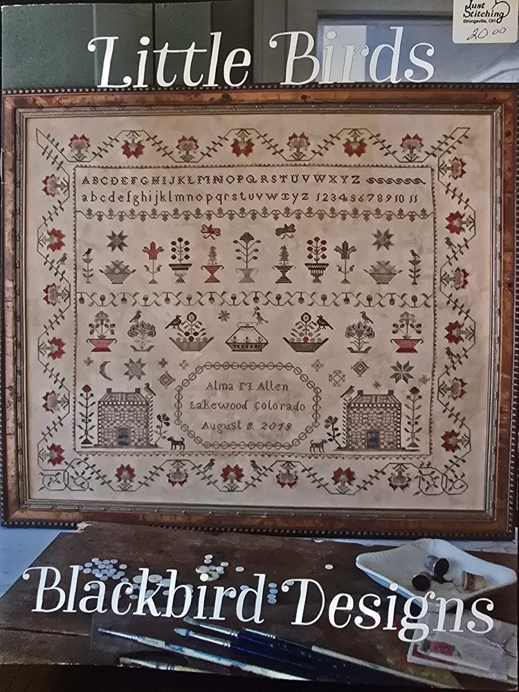 Blackbird Designs - Little Birds - Cross Stitch Pattern
