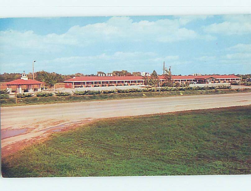Pre-1980 MOTEL SCENE Fort Scott Kansas KS m/09 AD9389