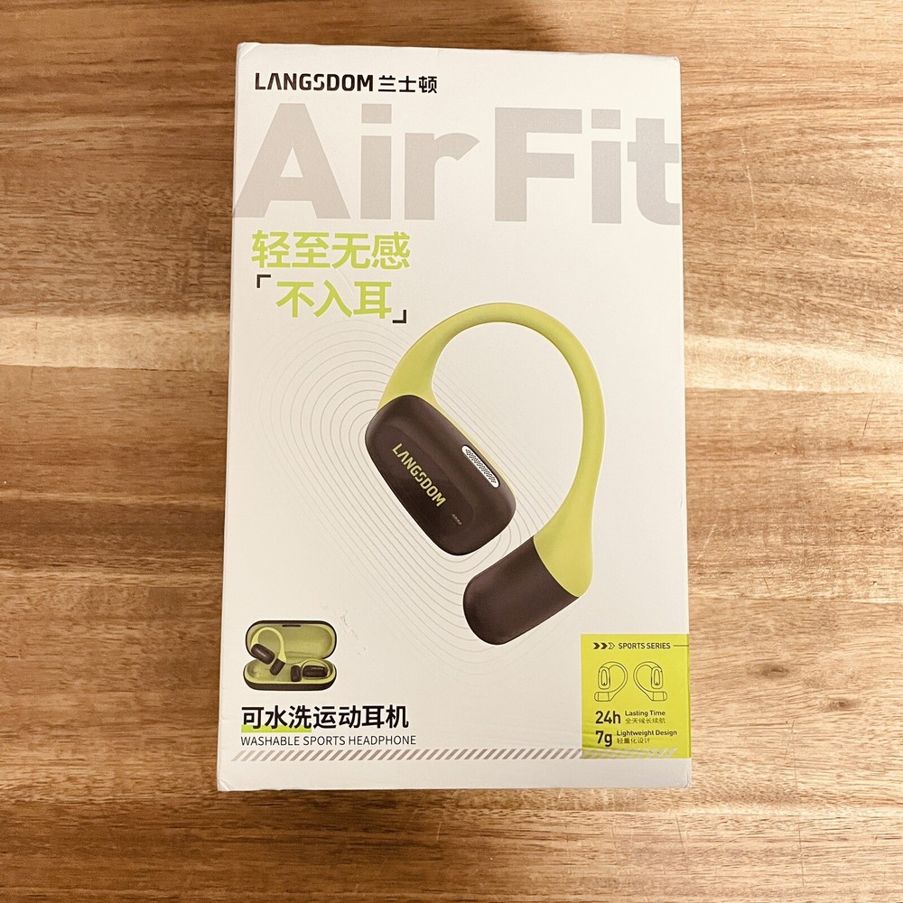 Langsdom Airfit Open Ear True Wireless Earbuds Bluetooth Waterproof Headphones