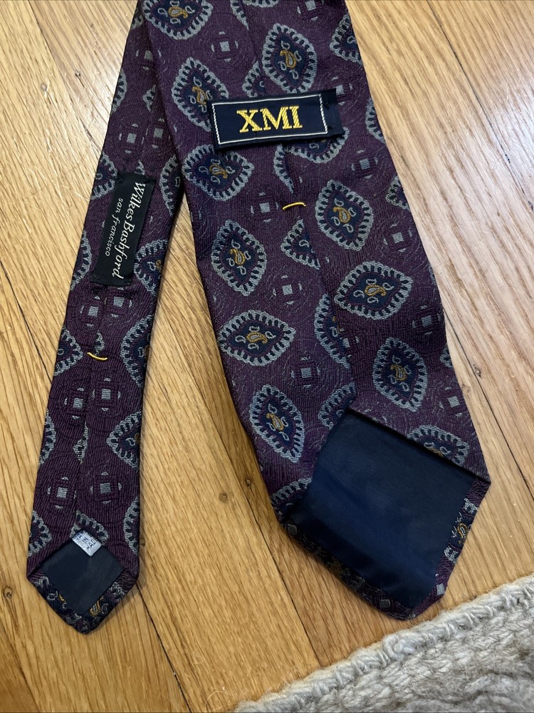 Xmi Wilkes Bashford San  Francisco Neck Tie Necktie  Men’s