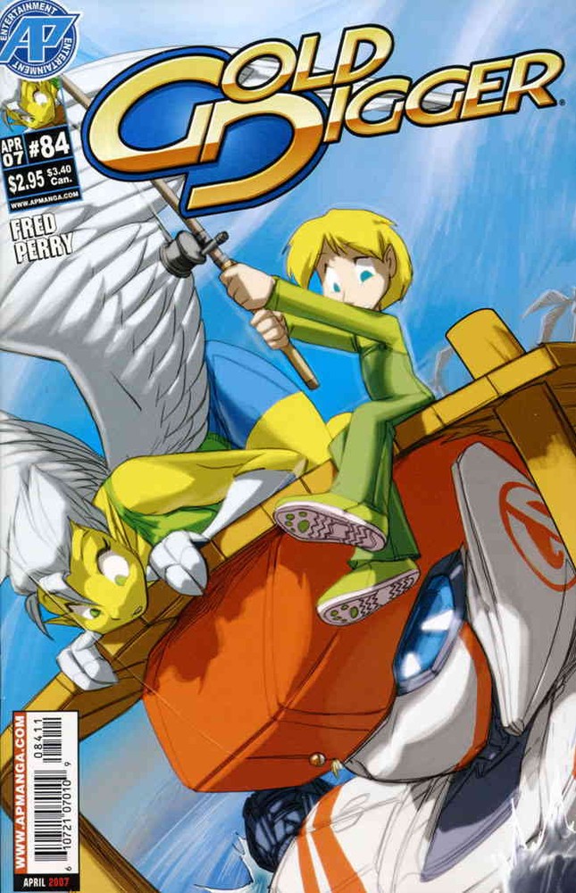 Gold Digger 3rd Series #84 VF/NM Antarctic Fred Perry with combined shipping