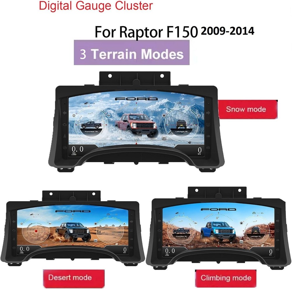Digital Instrument Cluster Speedometer 13